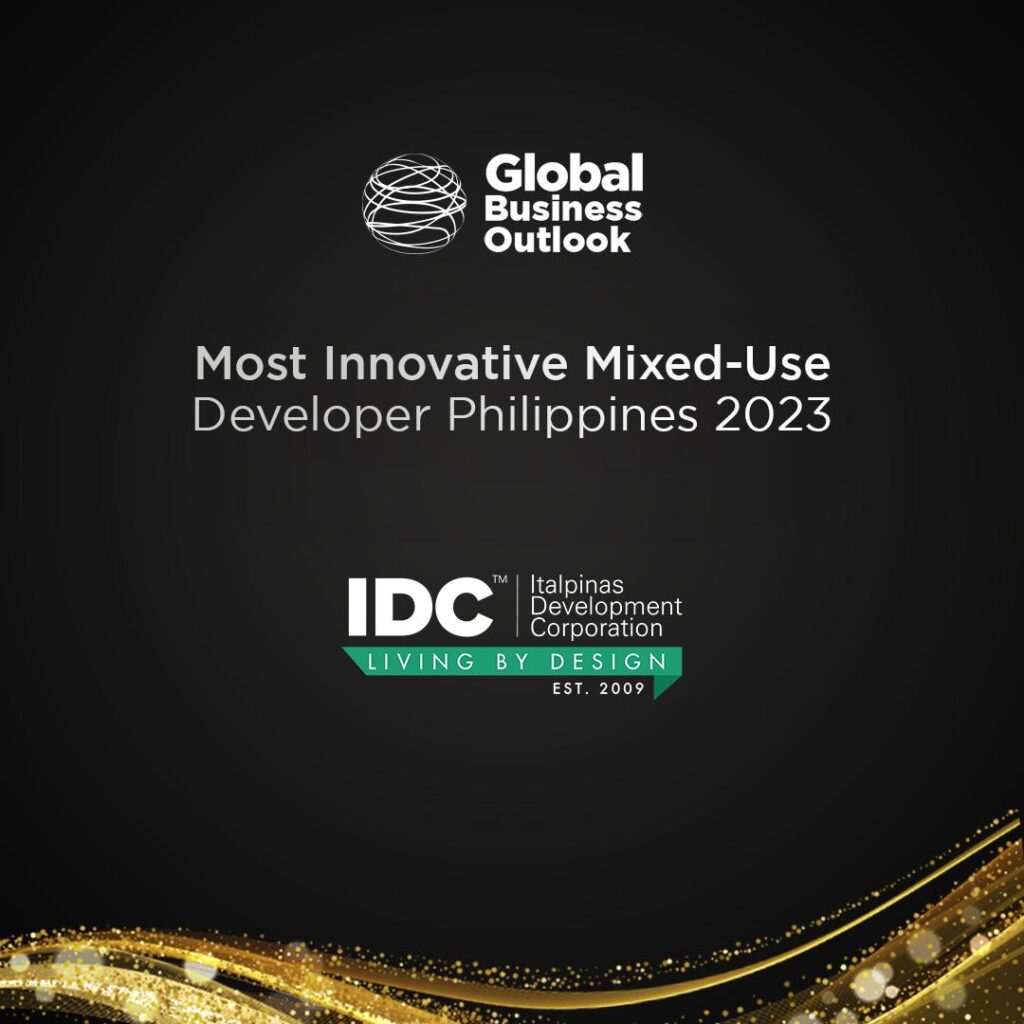 IDC™ named the PHL’s Most Innovative Mixed-used Developer by the Global Business Outlook 2023