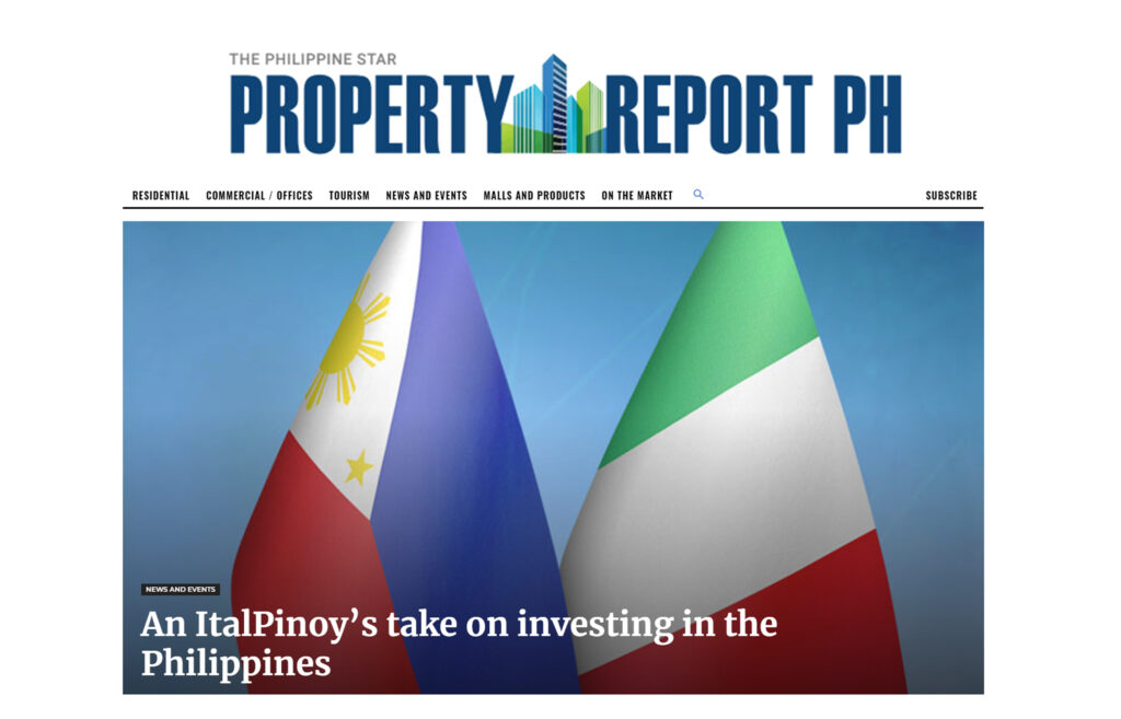 An ItalPinoy’s Take on Investing in the Philippines